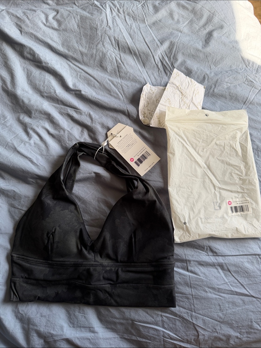 NIB Buffbunny Alpha Bra in Black Dahlia